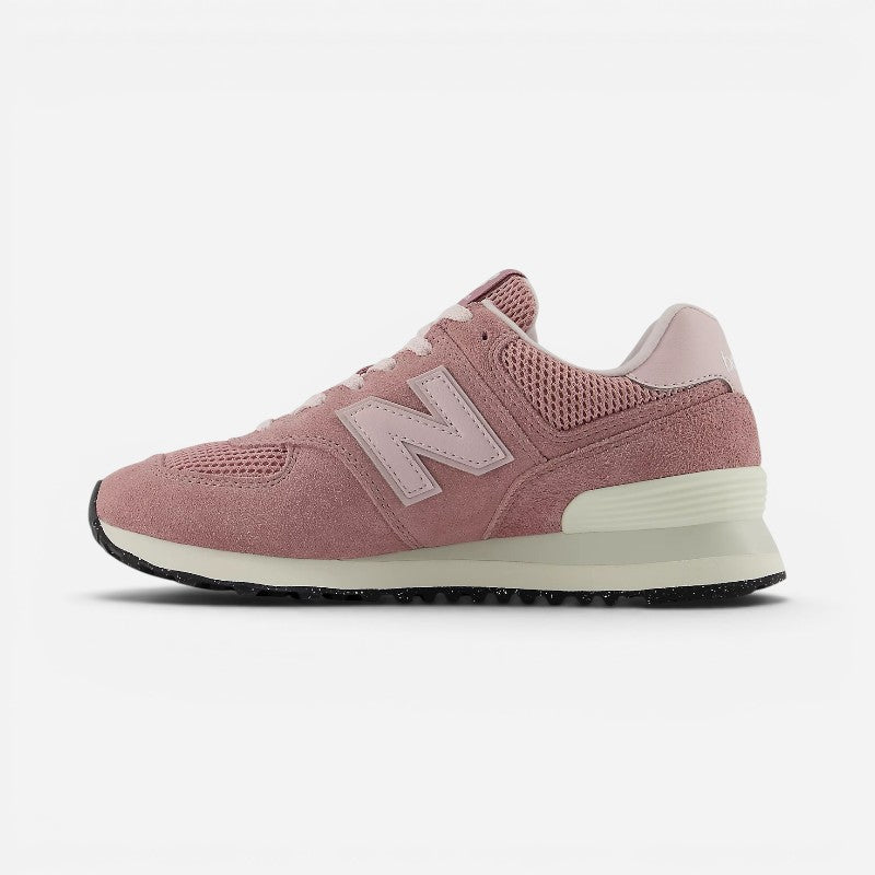 Women's 574 ALPHA PINK/NB WHITE