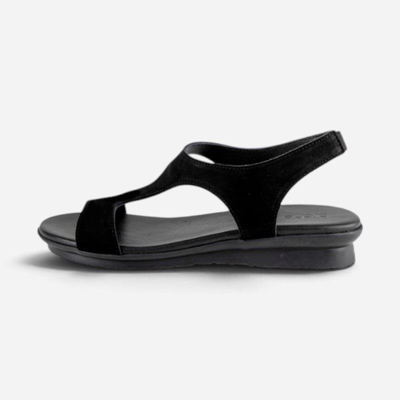 Aurian Black Calf Nubuck