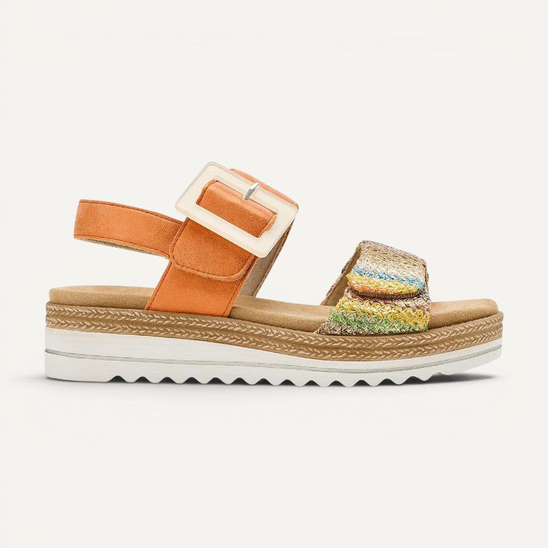 Jocelyn 62 Gold-Multo/Orange