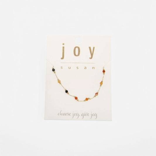 Radiant Beaded Necklace Multicolor