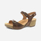 Tricia Blue Milled Burnished