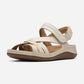 Cecily Strap Cream Leather