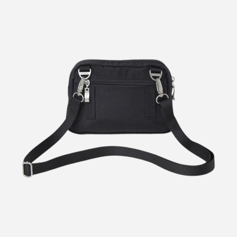Triple Zip Bagg Black/Sand
