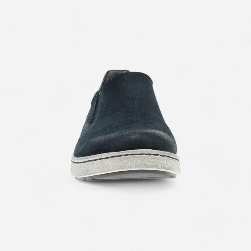 Trent Black Burnished Suede