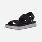 Women's Elle Backstrap Black