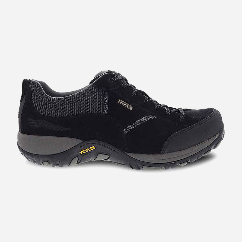 Paisley Waterproof Black/Black Suede