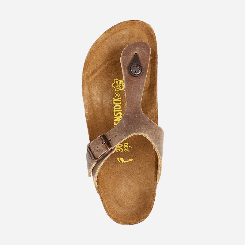 Gizeh Black Oiled Leather Regular