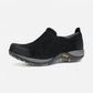 Pippy Waterproof Burnished Suede Black