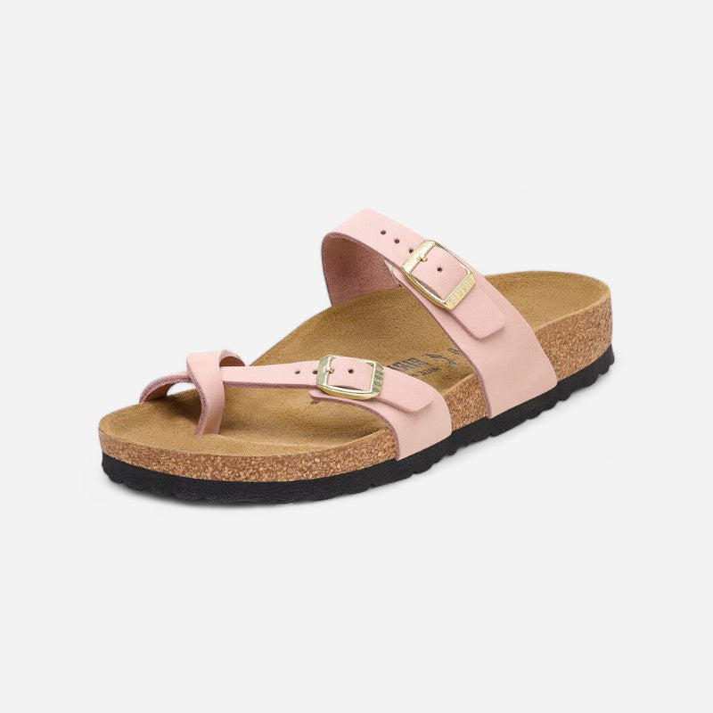 Mayari Soft Pink Nubuck Leather Regular