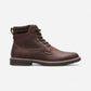 Men's Norwalk Plain Toe Lace Up Boot Brown