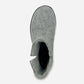 Low Boot Grey Rubber