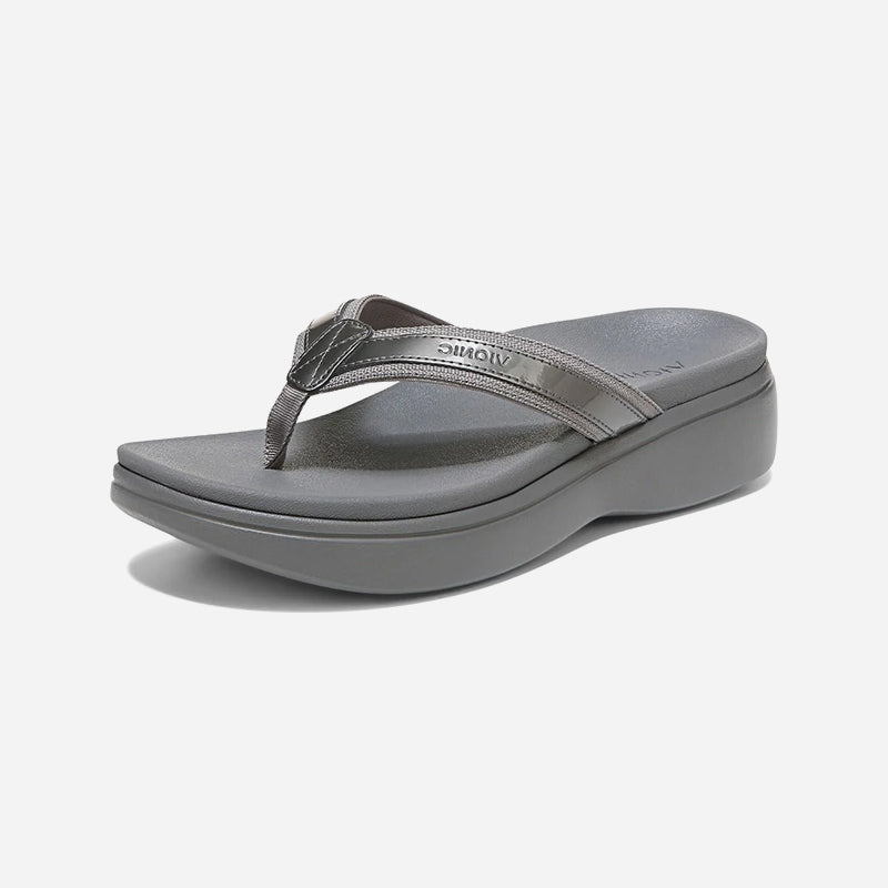 High Tide II Pewter metallic Patent