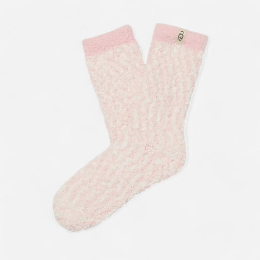 Cozy Chenille Crew Seashell Pink