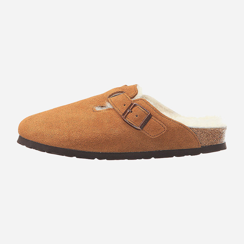 Boston Shearling Mink Suede Leather Regular