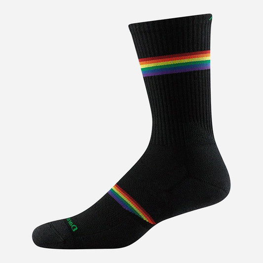 Men's Prism Crew Lightweight With Cushion Black