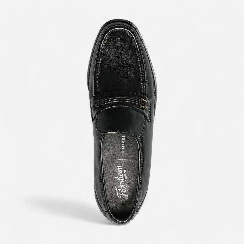 Men's Riva Moc Toe Bit Loafer Black