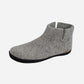 Low Boot Grey Rubber