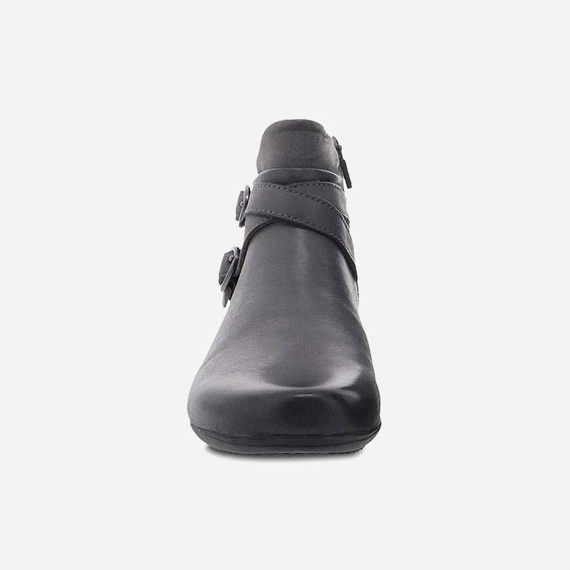 Faithe Black Burnished Nubuck