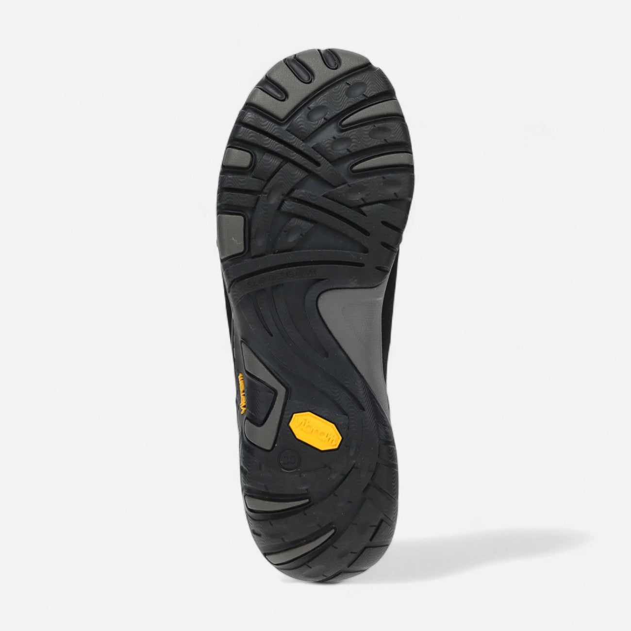 Pippy Waterproof Burnished Suede Black