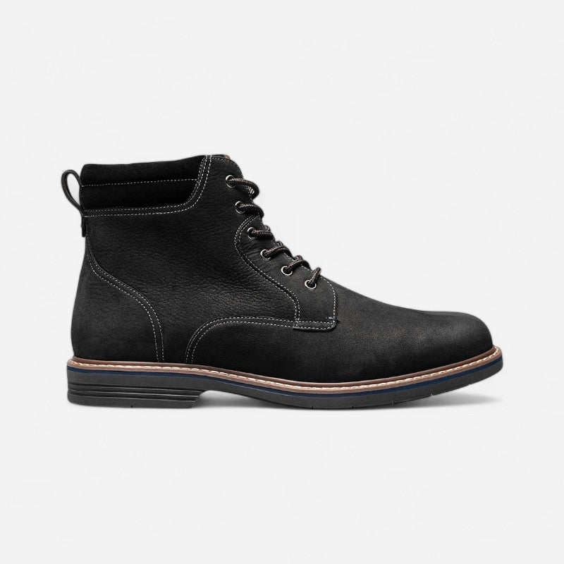 Men's Norwalk Plain Toe Lace Up Boot Black