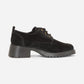 Magno Oxford Black Suede