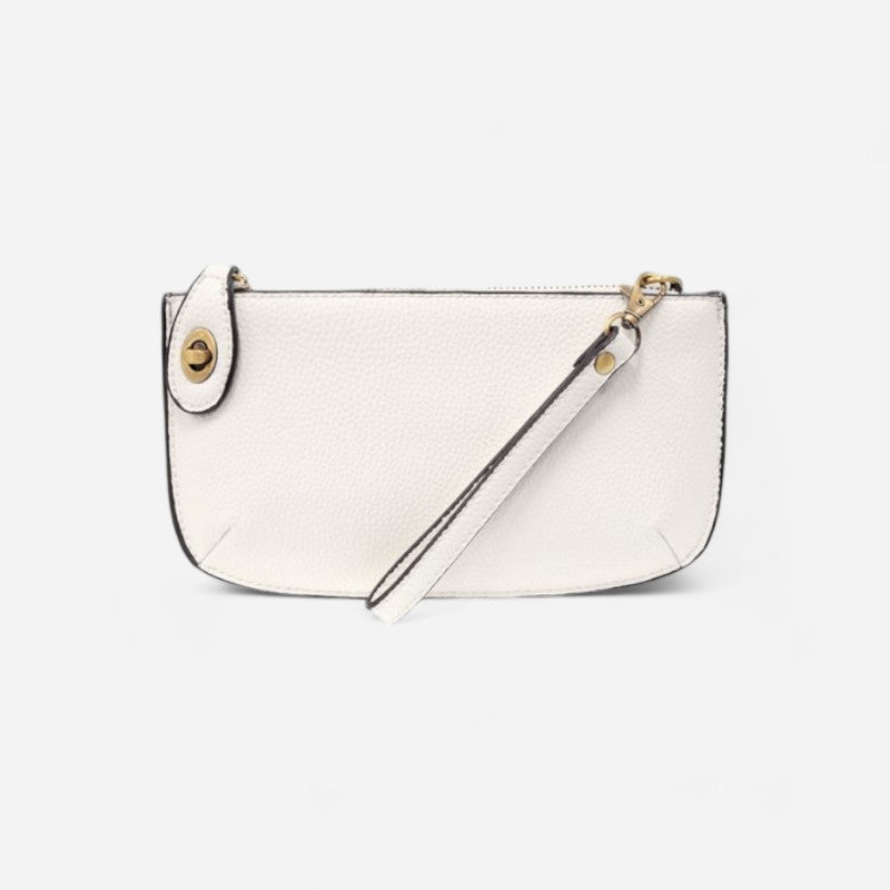 Mini Crossbody Wristlet Clutch Black