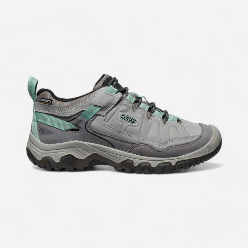 Men's  Targhee IV Low Waterproof Alloy/Granite Green