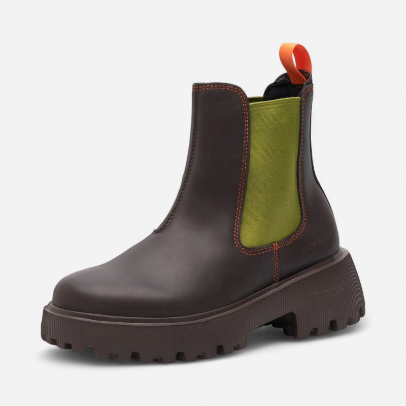 Aya Waterproof Chocolate/Green