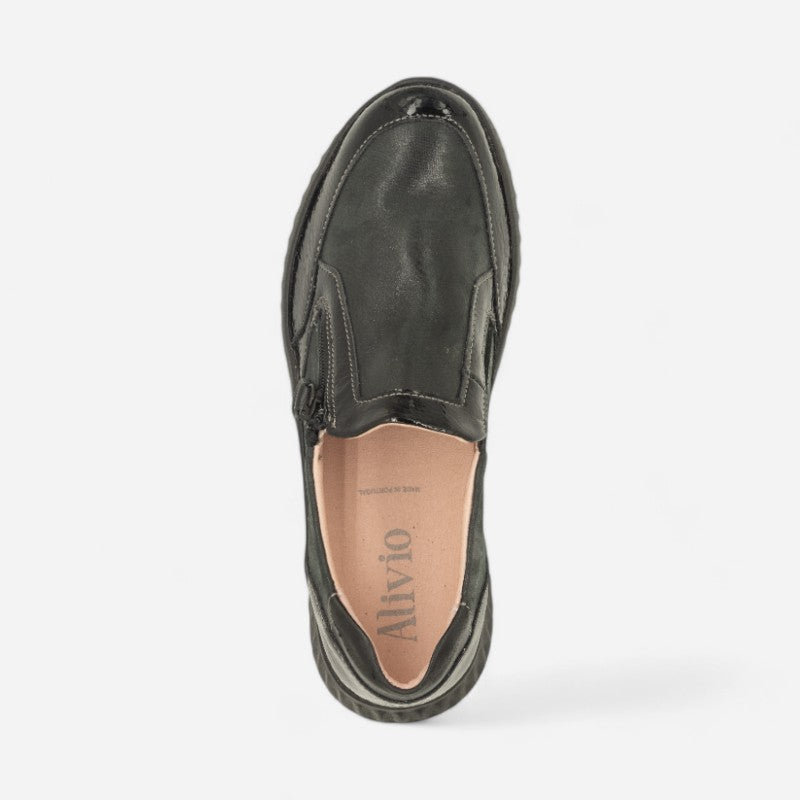 Bilbao Slip On Black Multi