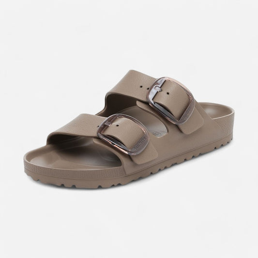 Arizona Big Buckle Eva Gray Taupe Narrow