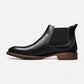Men's Lodge Plain Toe Gore Black Charcoal