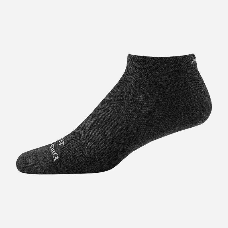 Unisex Tactical No Show Midweight With Cushion Black