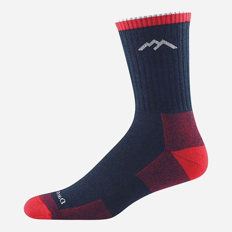 Men's Hiker Micro Crew Midweight With Cushion Black