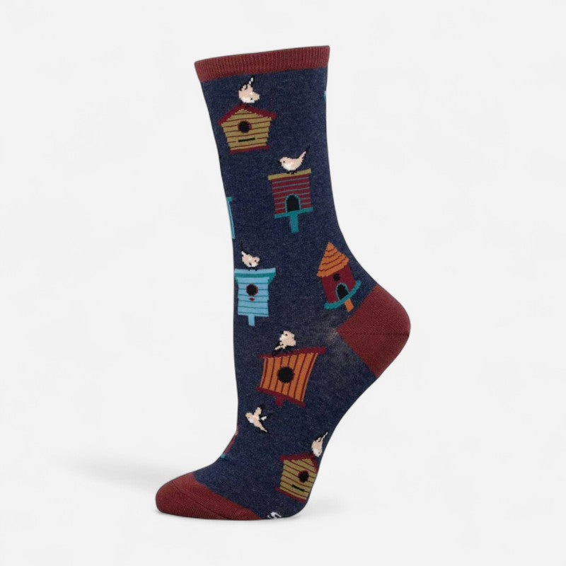 Birdhouses Navy Heather