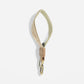1.2 Geo Pyramid Easy Find Wristlet Keychain Tan"