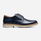 Men's Norwalk Plain Toe Oxford Navy Smooth W/White sole
