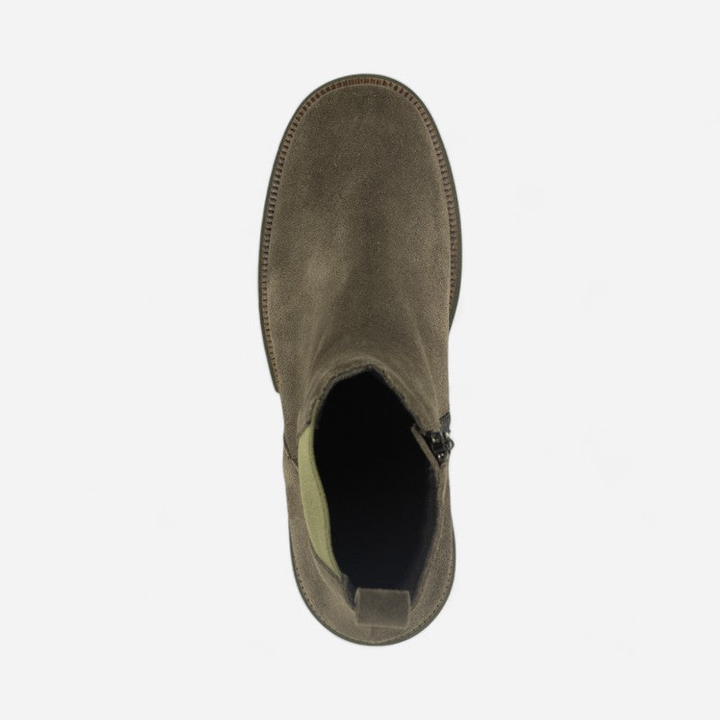 12671 Boot Mushroom Suede/Green