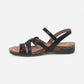 Roslyn Black Waxy Burnished