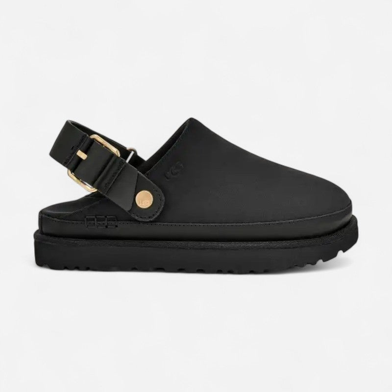 Goldenstar Villa Clog Black
