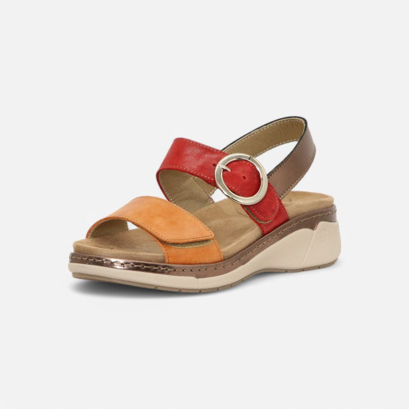 Azores Sandal Ruby Multi