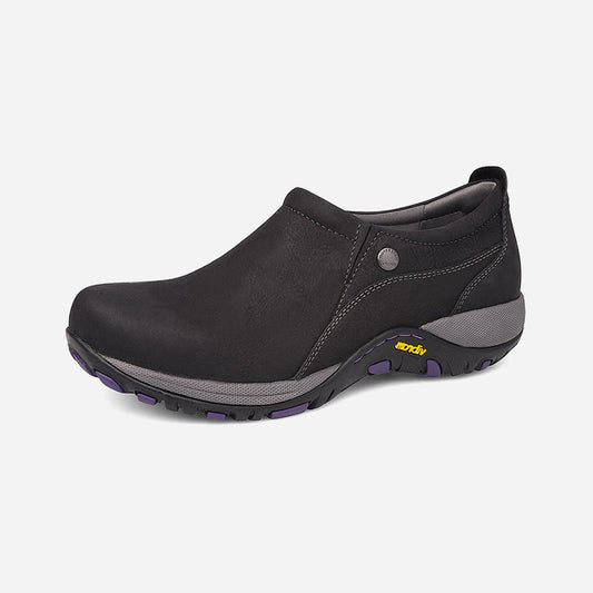 Patti Black Milled Nubuck