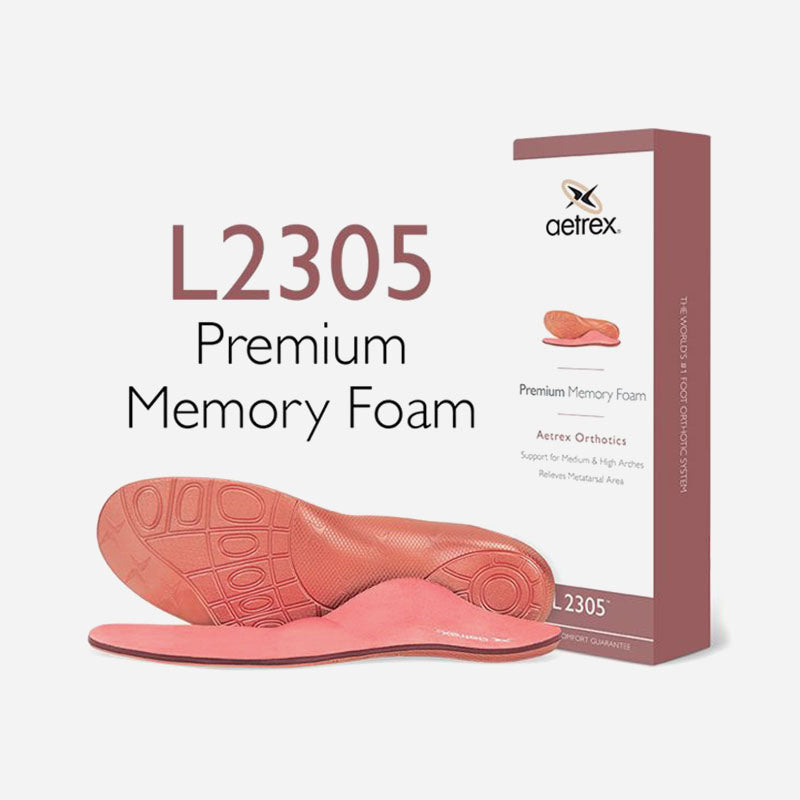 Premium Memory Foam Orthotics W/ Metatarsal Support