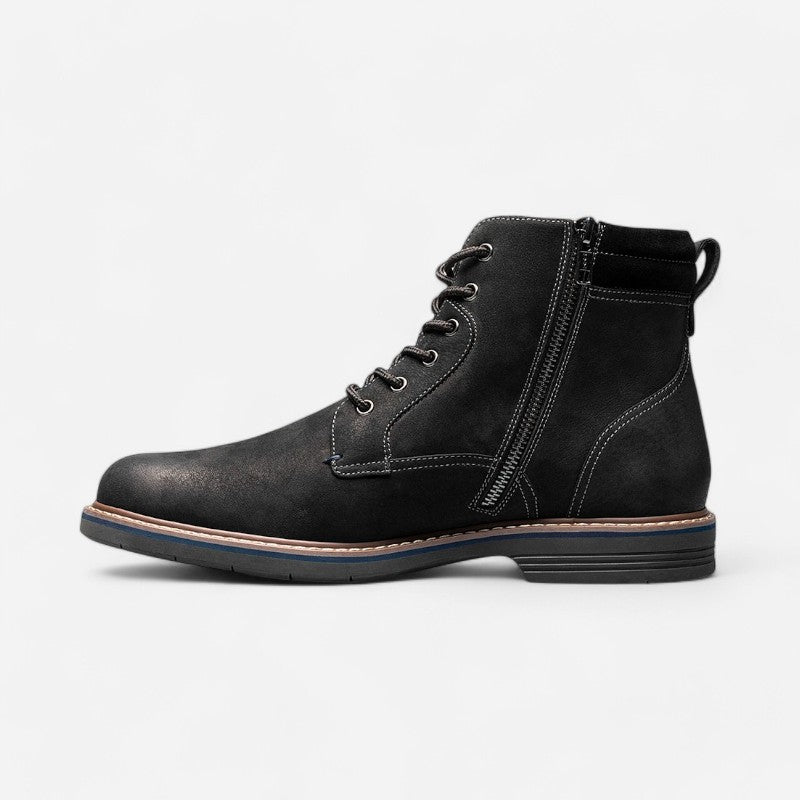 Men's Norwalk Plain Toe Lace Up Boot Black