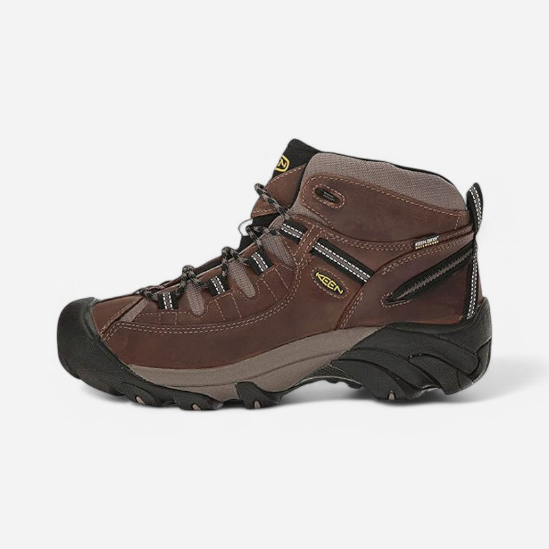 Men's Targhee II Mid Wide Waterproof Shitake/Brindle
