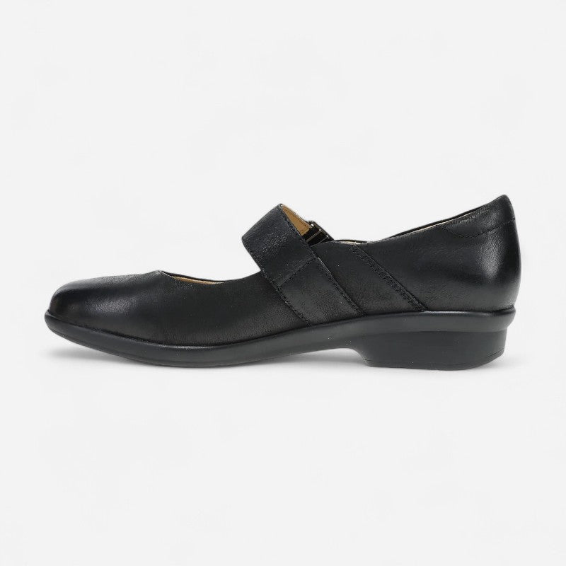 Collette Burnished Nubuck Black
