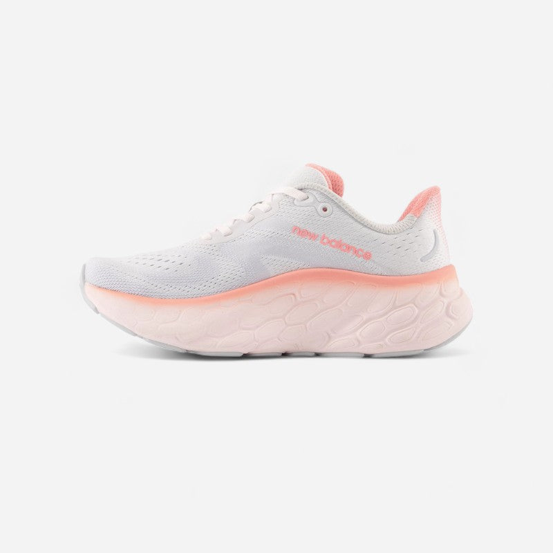 Women's Fresh Foam X More V4 Quartz Grey/Washed Pink/Grapefruit