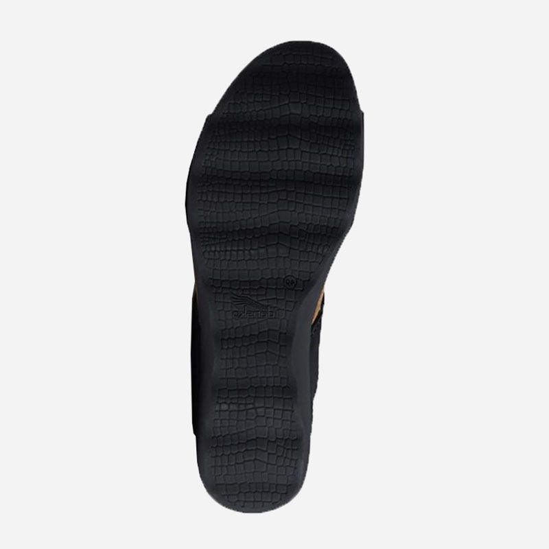 Maddy Black Milled Nubuck