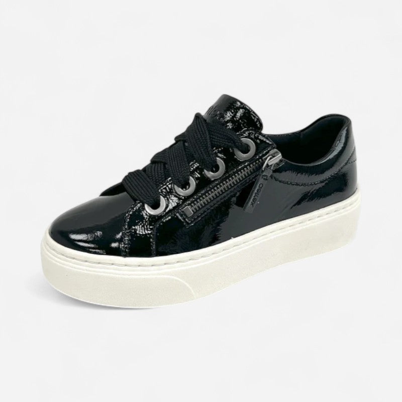 Aubrey Platform Black Patent