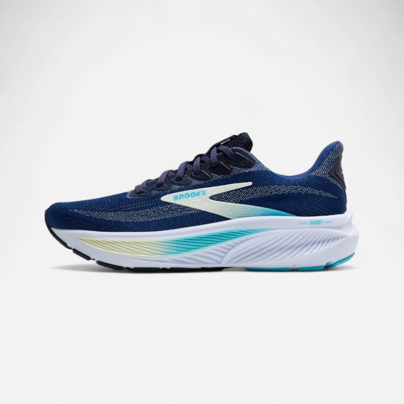 Women's Ghost 17 Navy/Green/Turquoise