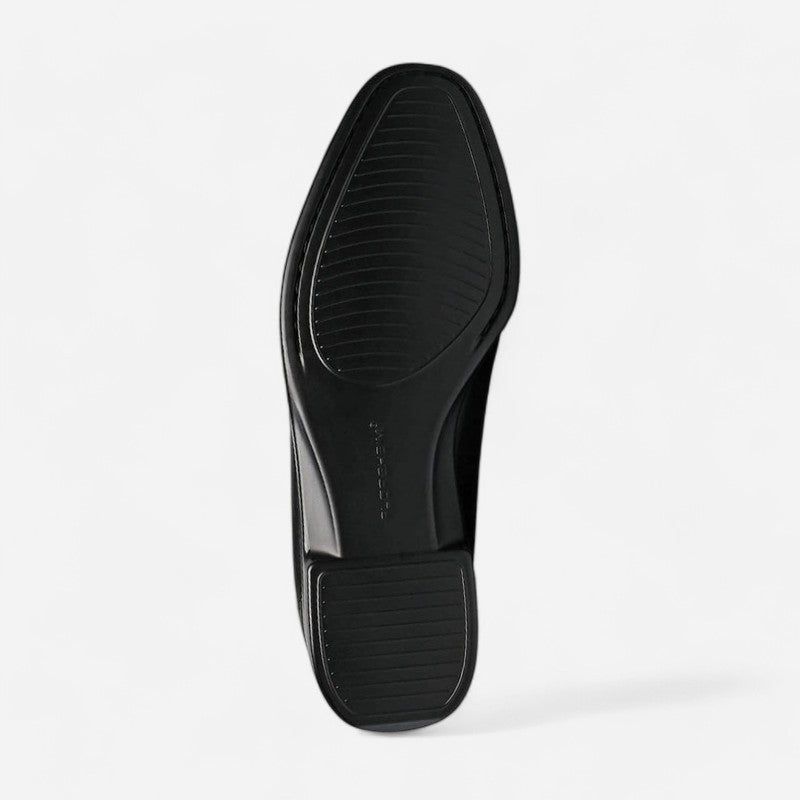 Men's Riva Moc Toe Bit Loafer Black